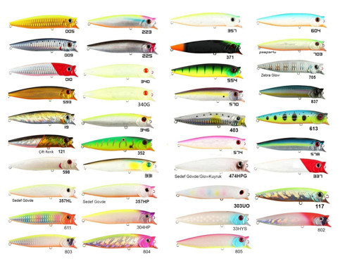 Combo Pop 100F 12.1Gr Popper Suni Yem 33HYS