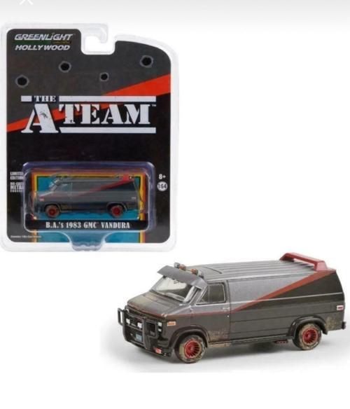 Hollywood 1:64 The A-Team 1983 GMC Vandura – Çamurlu 2022 Üretim