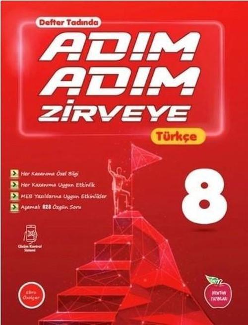 Newton Yayınları 8. Sınıf  Adım Adım Türkçe Etkinlikli Soru Bankası