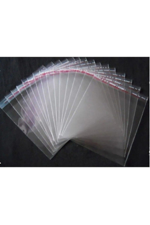 Şeffaf Yapışkanlı Poşet Opp Kendinden Yapışkanlı Jelatin Parlak Poşet 13X30 Cm 1000 Adet