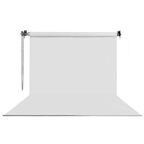 270X580CM BEYAZ FON PERDE SETİ VE ASKISI