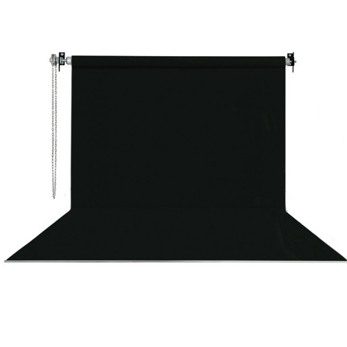 270X580CM SİYAH FON PERDE SETİ VE ASKISI