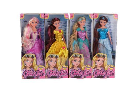 Nessiworld 115516-17 29CM RENKLI MANKEN BEBEK+ KUTU