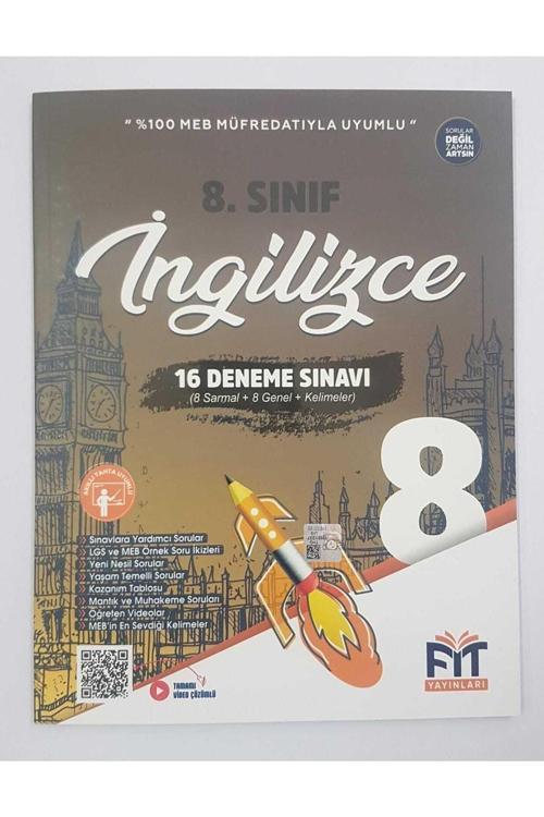 8. Sınıf Lgs Ingilizce 16 Deneme Sınavı (8 SARMAL 8 GENEL KELİMELER)