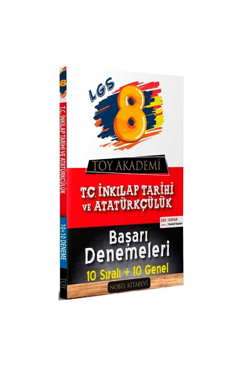 Toy Akademi Yayınları 8. Sınıf T.c. Inkılap Tarihi Ve Atatürkçülük Başarı Denemeleri