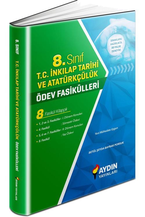 *güncel Baskı* Ortaokul 8 Inkılap Tarihi Ve Atatürkçülük Ödev Fasikülleri