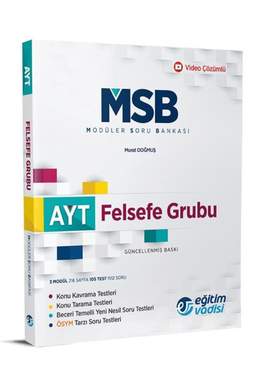 Eğitim Vadisi 11. Sınıf Tarih Güncel Msb Modüler Soru Bankası