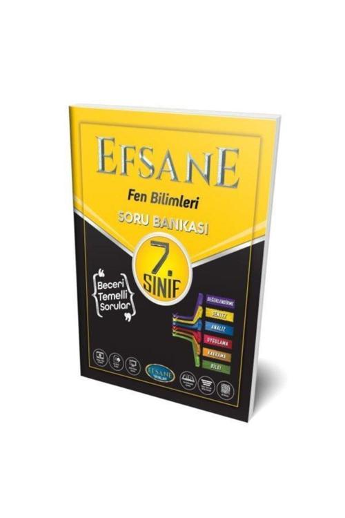 7. Sınıf Fen Bilimleri Soru Bankası / Kolektif / Efsane Yayınları / 9786257824002