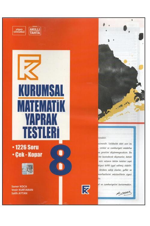 KURMAY 8.SINIF KURUMSAL MATEMATİK YAPRAK TEST