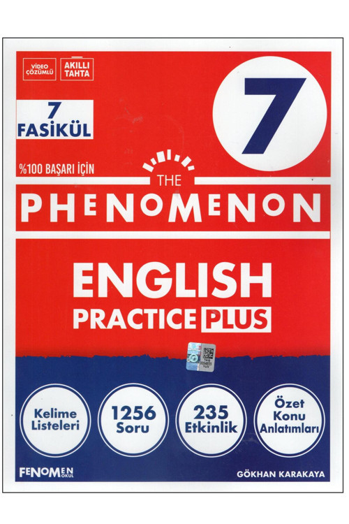 FENOMEN 7. SINIF THE PHENOMENON ENGLISH PRACTICE PLUS (7 İNGİLİZCE FASİKÜL)