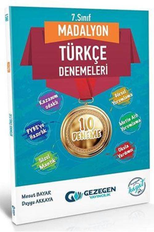 7. Sınıf Madalyon Türkçe Denemeleri 10 Deneme
