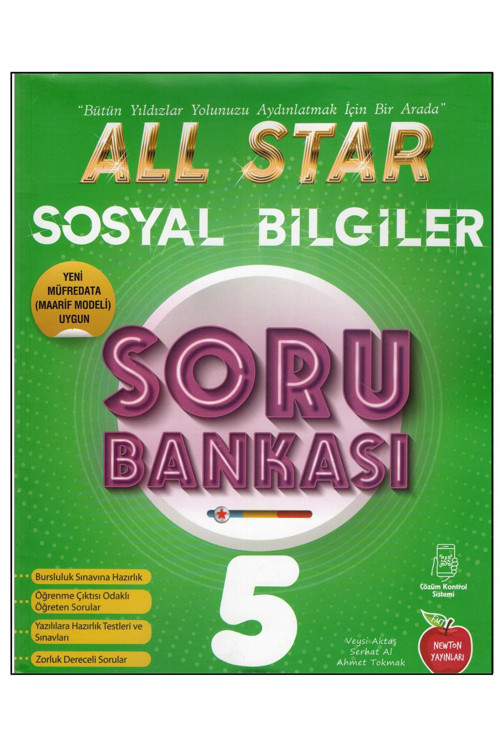 Newton 5. Sınıf Sosyal Bilgiler All Star Soru Bankası
