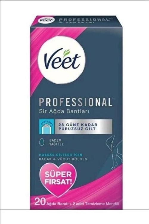Professional Sir Ağda Bandı Vücut Bölgesi Hassas Ciltler 20'li