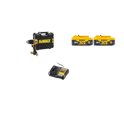 DCD805NT+2 ADET 5.0 AH AKÜ+1 ADET ŞARJ ALETİ