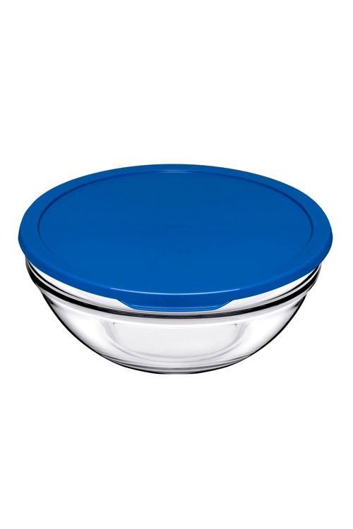 53573 Chef's Mavi Kapaklı Saklama Kabı - Kase - 1700cc