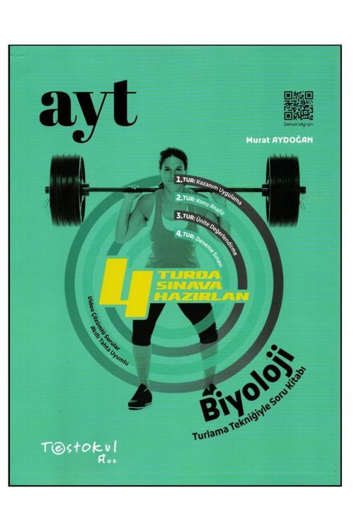 Testokul AYT Biyoloji Turlama Tekniğiyle Soru Kitabı