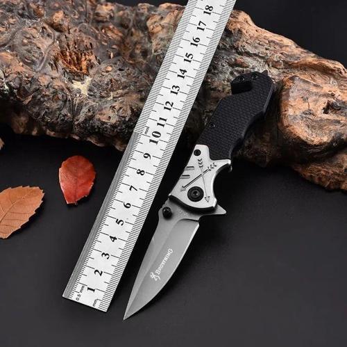 Kişiye Özel Ok Desenli Katlanır Kamp ve Outdoor Çakısı – 16,5 cm