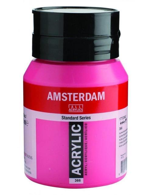 Amsterdam Akrilik Boya 500 ml. 366 Quinacridone Rose