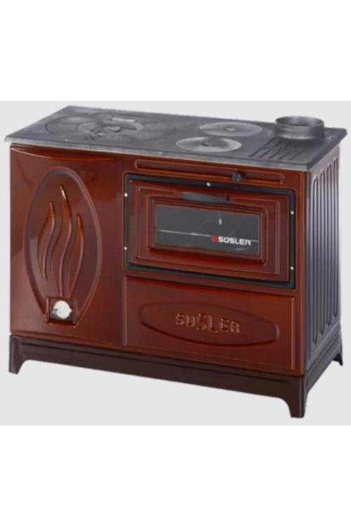 Sobapark Kuzine Soba Odun Kömür Sobası Fırınlı Soba Uyuyan Soba * Hediyeli Ürün