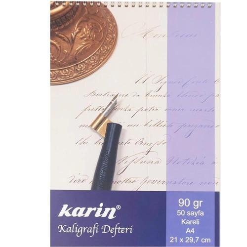 Kaligrafi Defteri Kareli 90 gr. A4 50 yaprak