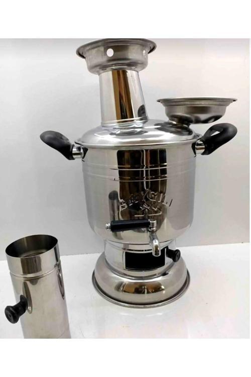 Kömürlü Piknik Semaveri 4 Litre