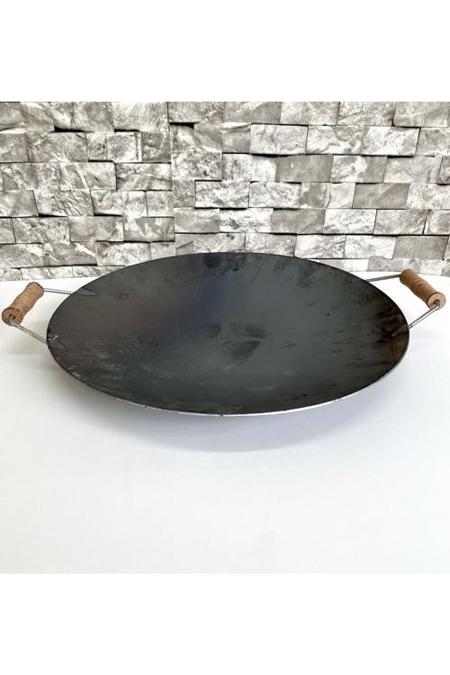 Kalın Hakiki Kavurma Sac 40 Cm Çift Taraflı Sac Kavurma Ve Gözleme Sacı