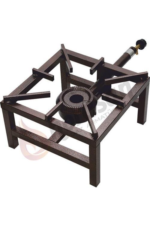 28X28 Cm Sanayi Tipi Ocak Volkan Ocak Kare Ocak Büyük Aşcı Aşçı Ateş Lokanta Ocağı