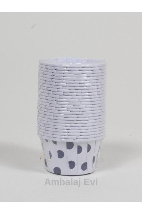 Lacivert Puantiyeli Muffin Kalıbı Muffin Cupcake Kalıbı Kek Kapsülü Bride To Be Parti Muffin Kabı