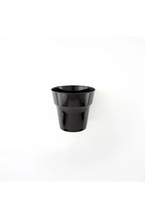 Mika Plastik Bardak 25 Li Kristal Mika Bardak Siyah