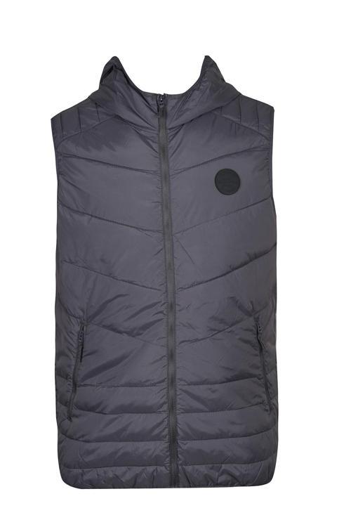 Jack & Jones Erkek Yelek 12148282-Asphalt