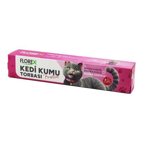 140 ADET KEDİ - EVCİL HAYVAN  KUMU TORBASI PRATİK PUDRA KOKULU  BÜZGÜLÜ - EXTRA GÜÇLÜ 82X50CM (5250)