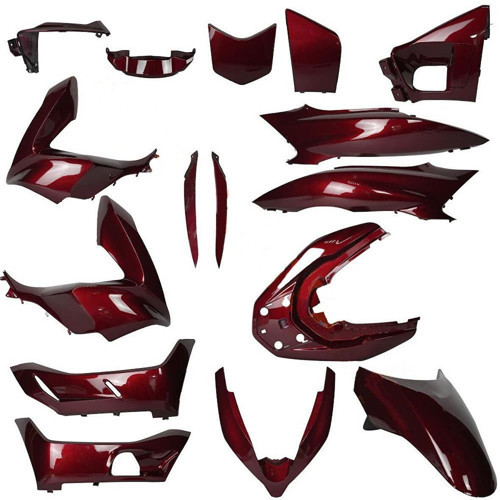 Honda Pcx Kaporta Seti Bordo 2020-24 (14 Parça)