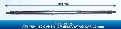 Yuki Aks Atv 150 30Mm-81Cm-15.5Cm 23 Freze