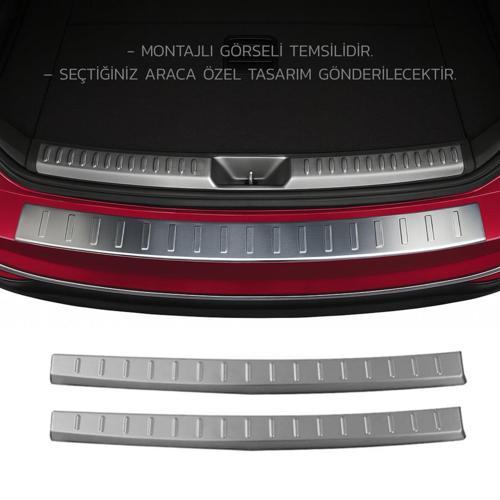 Hyundai i20 Arka Tampon Eşiği - Krom (2 Parça) | 2014-2018 Arası