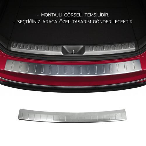 BMW 2 Serisi F45 Active Tourer Arka Tampon Eşiği - Krom | 2014-2021 Arası
