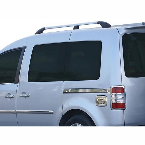 VW Caddy Sürgülü Kapı Çıtası - Krom (2 Parça) | 2003-2019 Arası