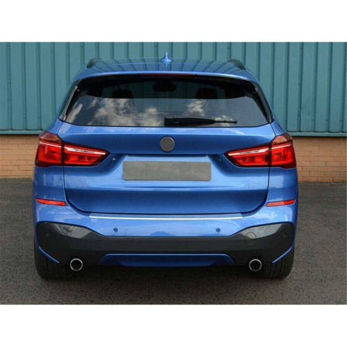 BMW X1 Arka Tampon Eşiği - Krom Taşlı | 2015-2022 Arası