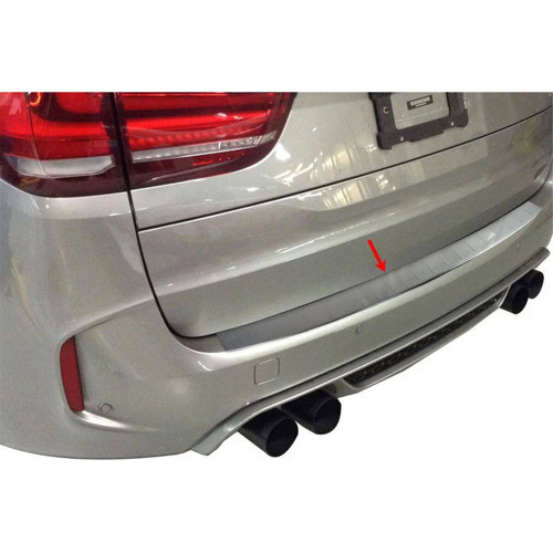 BMW X5 M F85 Arka Tampon Eşiği - Krom Taşlı | 2015-2018 Arası