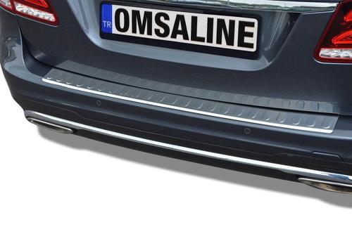 Mercedes E Class W212 Arka Tampon Eşiği - Krom Taşlı | 2009-2016 Arası, SW