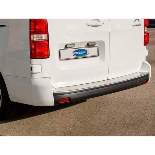 Citroen Jumpy Arka Tampon Eşiği - Krom, Kısa Şase | 2017 ve Sonrası