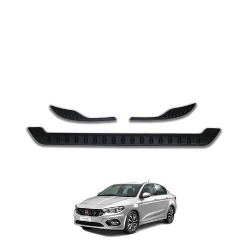 Fiat Egea Bagaj Alt Çıtası - ABS Krom (3 Parça) | 2016 ve Sonrası, SD
