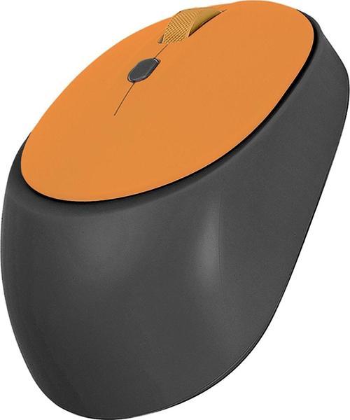 M231 V5.0 Bluetooth & Wireless 2,4ghz Sessiz Kablosuz Mouse Siyah-turuncu Pc Laptop Tv Mac Uyumlu