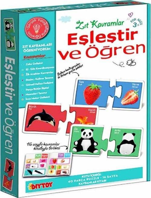 Eşleştir Ve Öğren Zıt Kavramlar