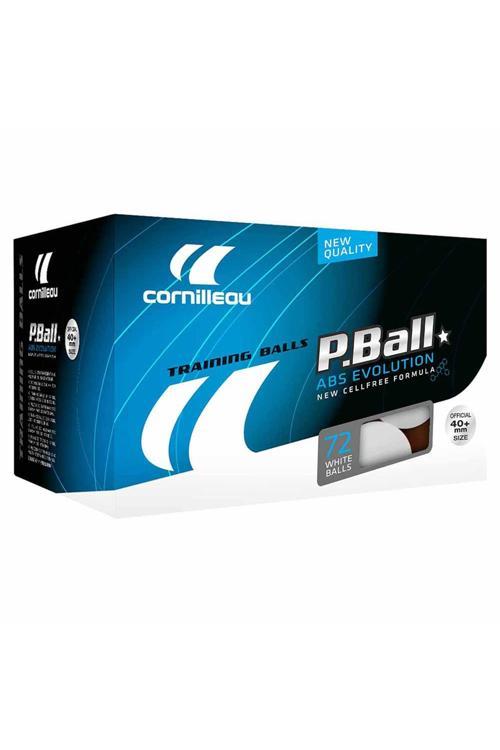 P-Ball Abs Evolution 1 Yıldız 72 Li Masa Tenisi Topu Beyaz