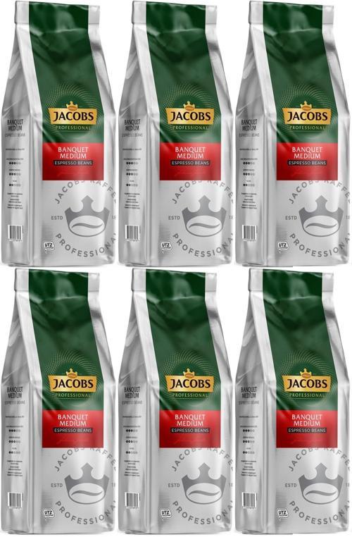 Banquet Medium Çekirdek Kahve 1KG (Espresso Beans) (6 Lı Set)