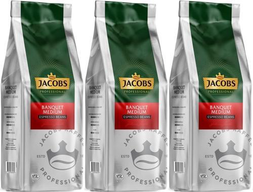 Banquet Medium Çekirdek Kahve 1KG (Espresso Beans) (3 Lü Set)