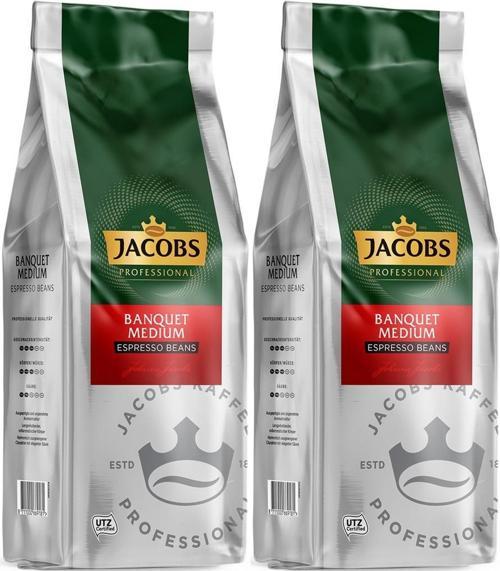 Banquet Medium Çekirdek Kahve 1KG (Espresso Beans) (2 Li Set)