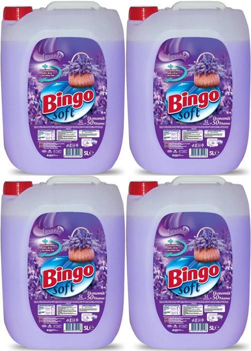 Soft Yumuşatıcı 20LT (4PK*5LT) Lavanta (200 Yıkama)