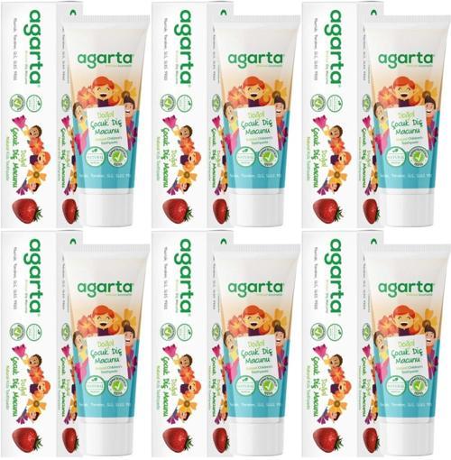 Doğal Diş Macunu 75ML Çocuk (6 Lı Set)