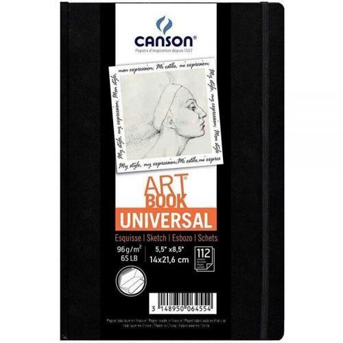 Art Book Sert Kapak Lastikli Eskiz Çizim Defteri 96 gr. 14x21.6 cm. 112